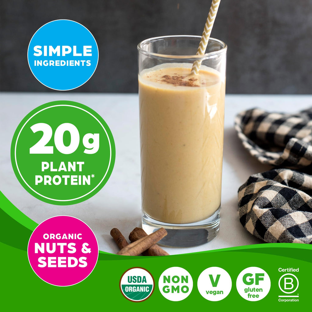 Organic Vegan Protein Powder, Vanilla, 1.25lb X220523