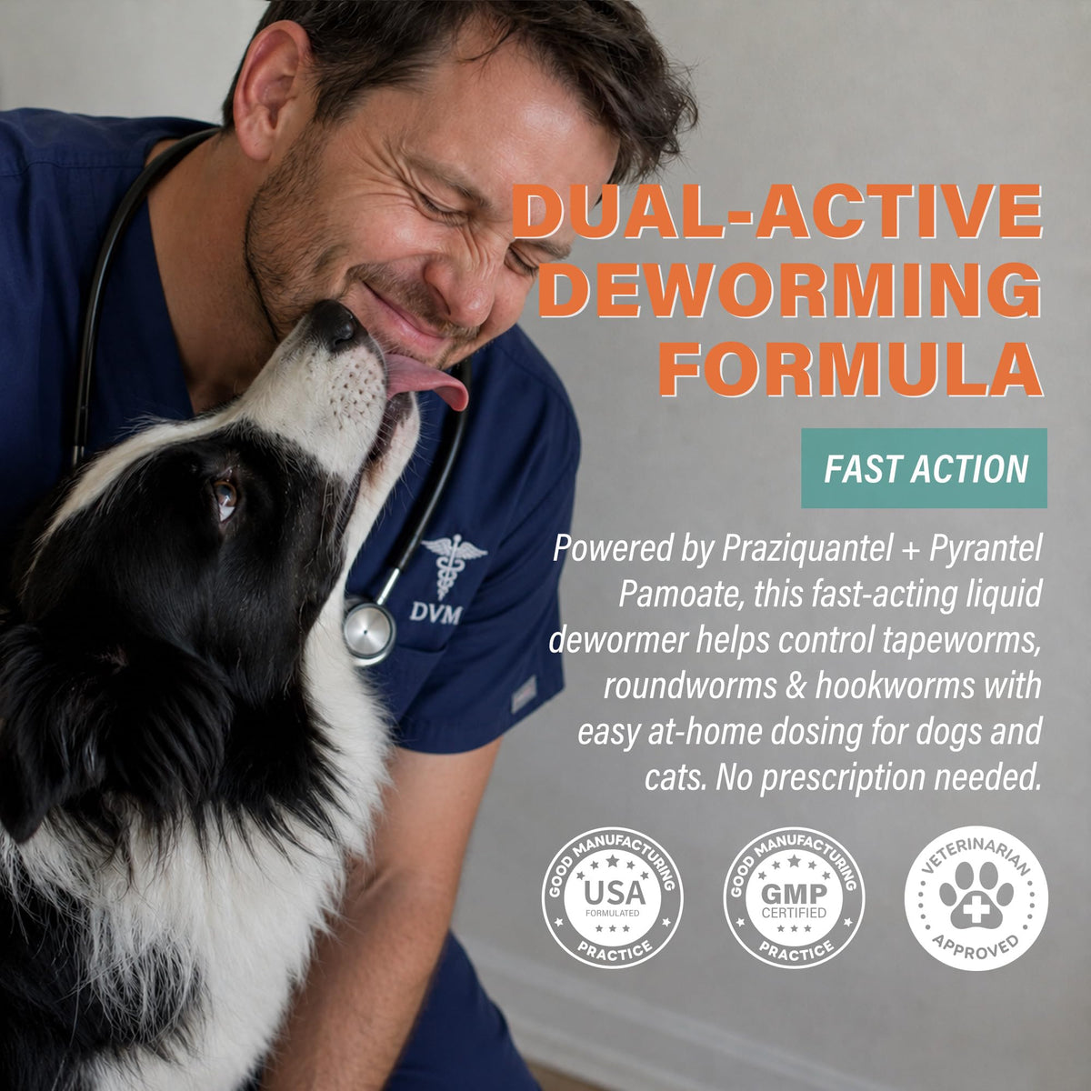 Dewormer for Dogs and Cats 3.38 fl oz Y8405