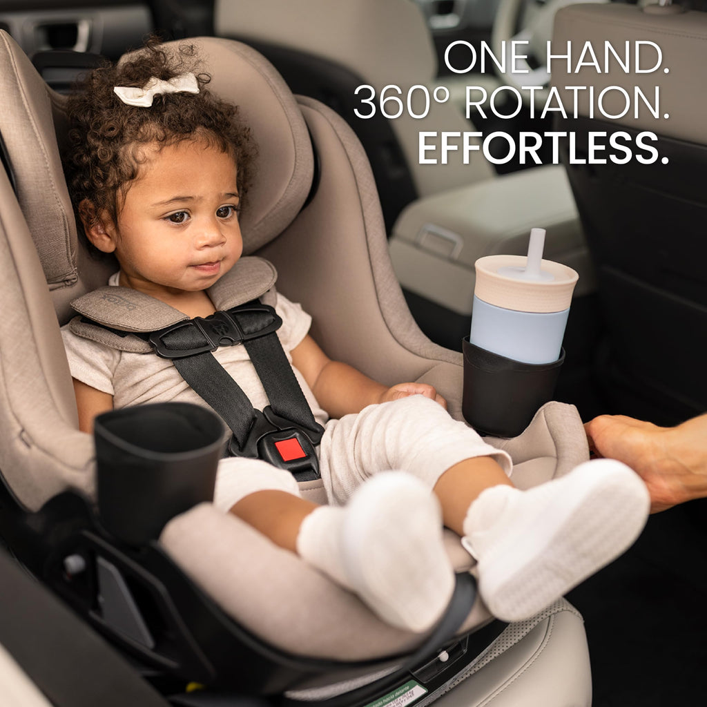 Teak Rotating Convertible Car Seat J5470