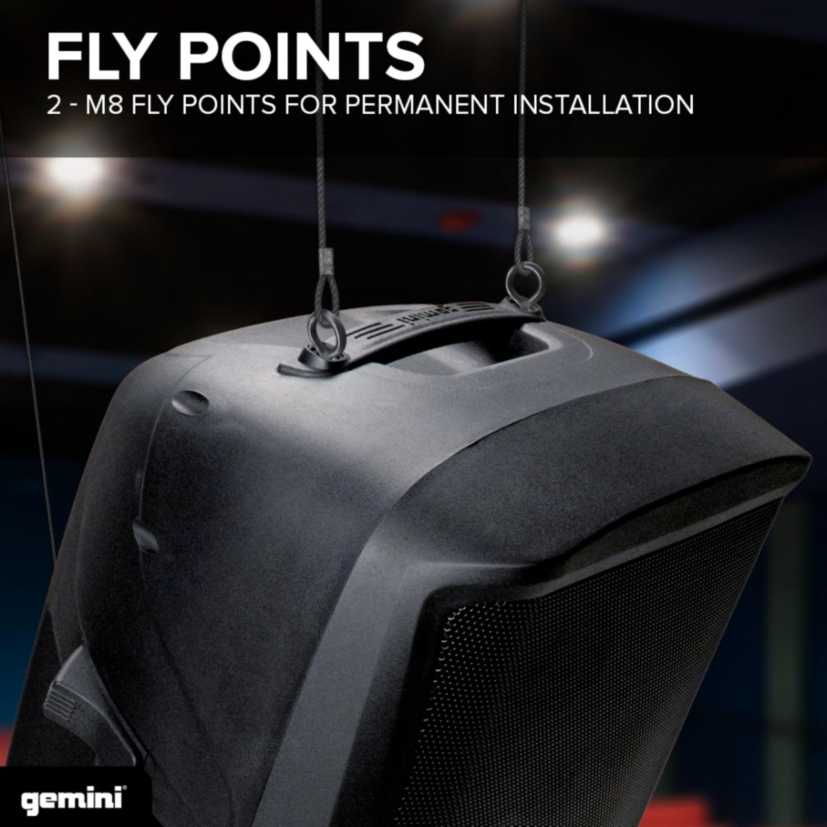 15" PA Speaker & Stand, 1000 Watts W596
