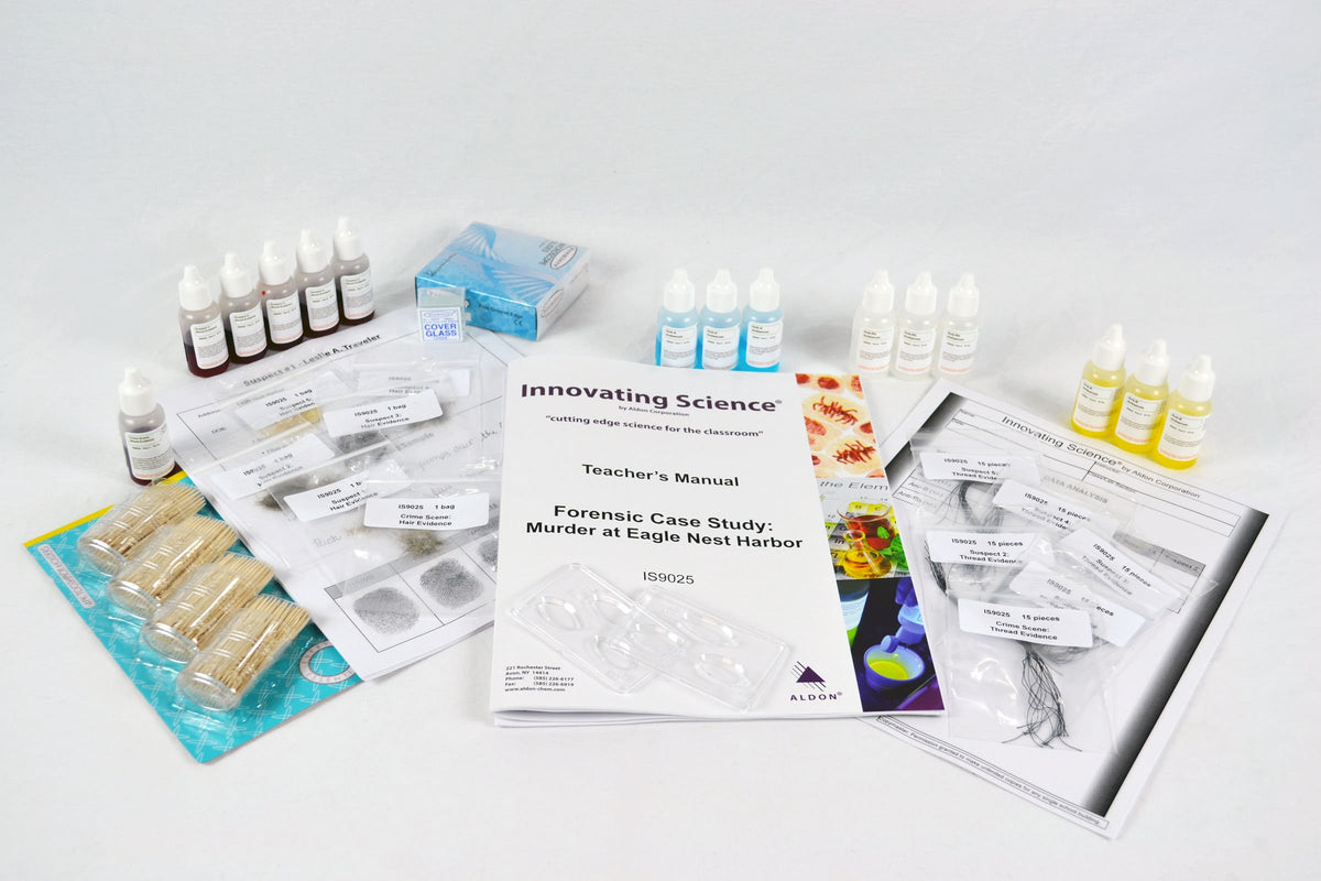Blood Typing Kit & Murder Mystery Lab Set, 2 Pc G27834
