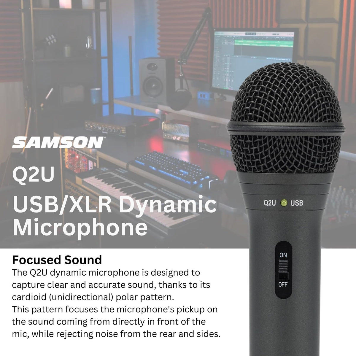 Handheld Dynamic XLR/USB Microphone J9341