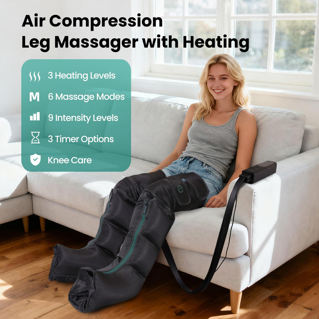 Leg Massager with Heat and Compression F7248
