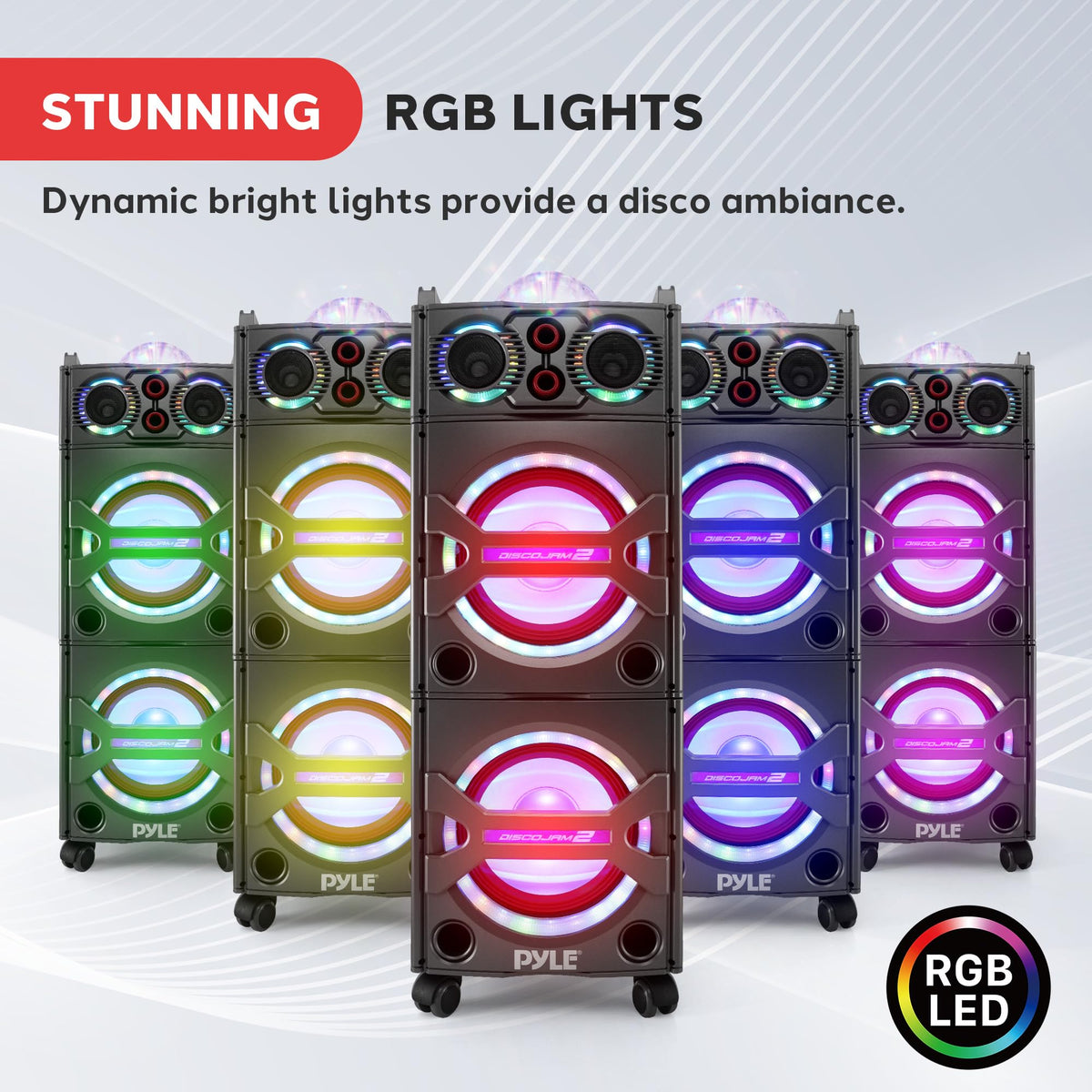 Portable Bluetooth PA Speaker System A6175
