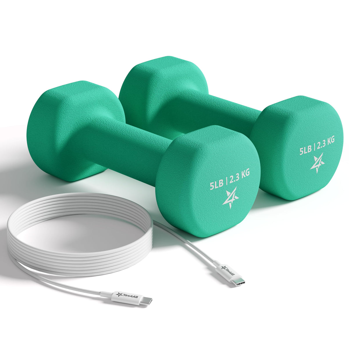 Neoprene Coated Dumbbell Hand Weight Sets of 2 A9494