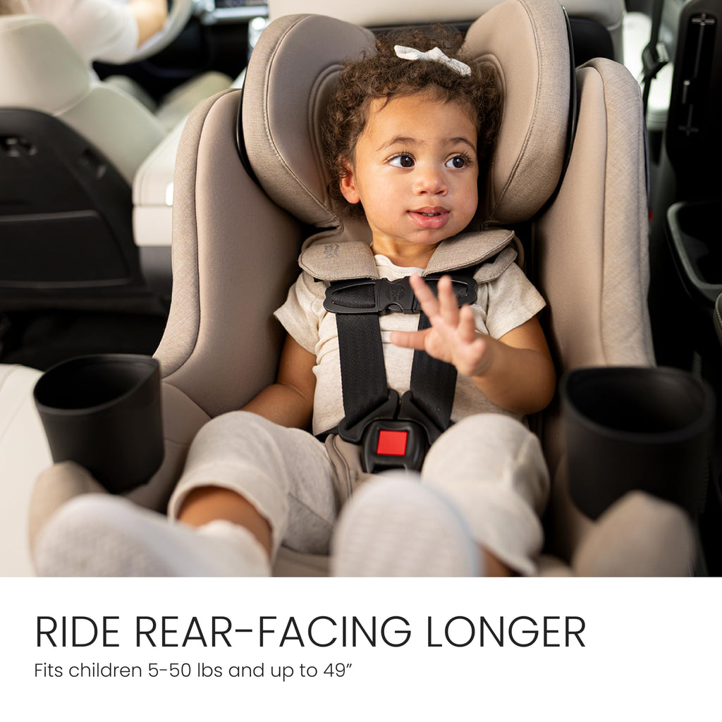 Teak Rotating Convertible Car Seat J5470