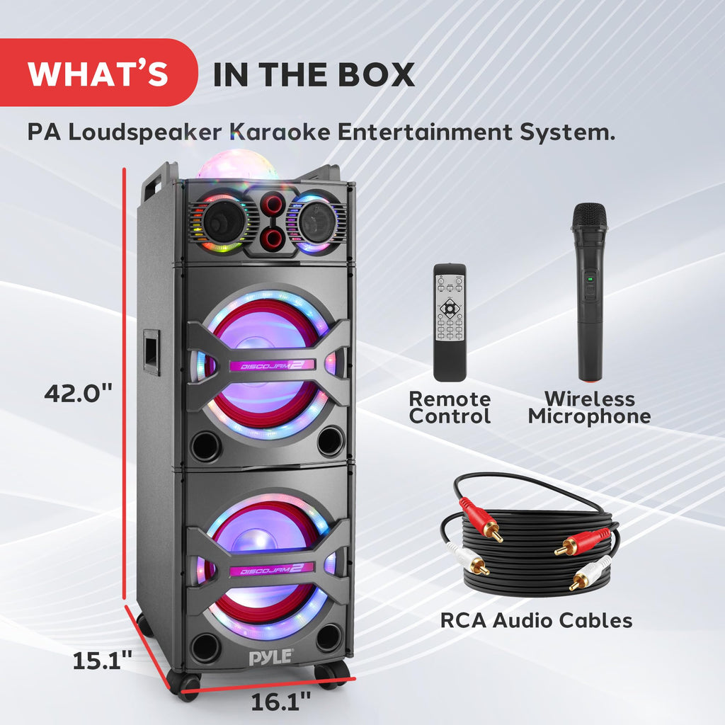 Portable Bluetooth PA Speaker System A6175