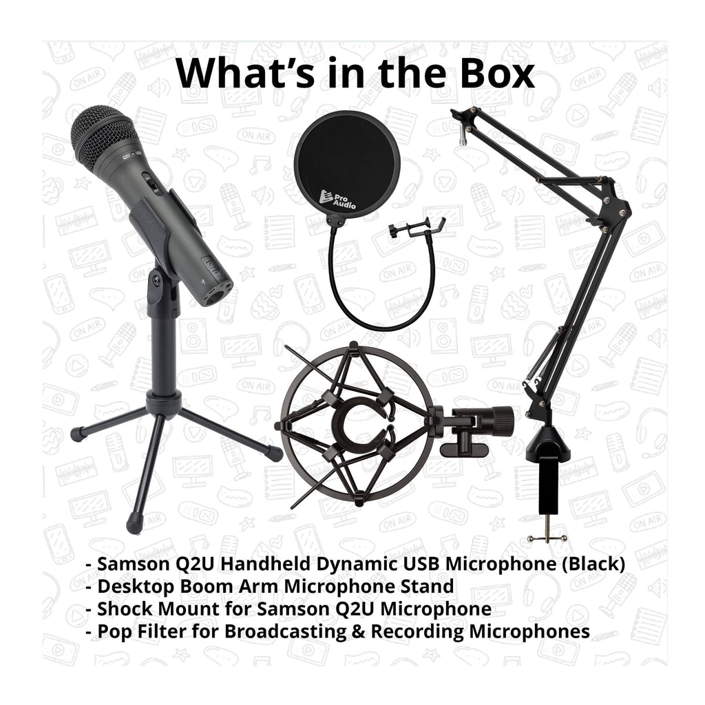 Handheld Dynamic XLR/USB Microphone J9341