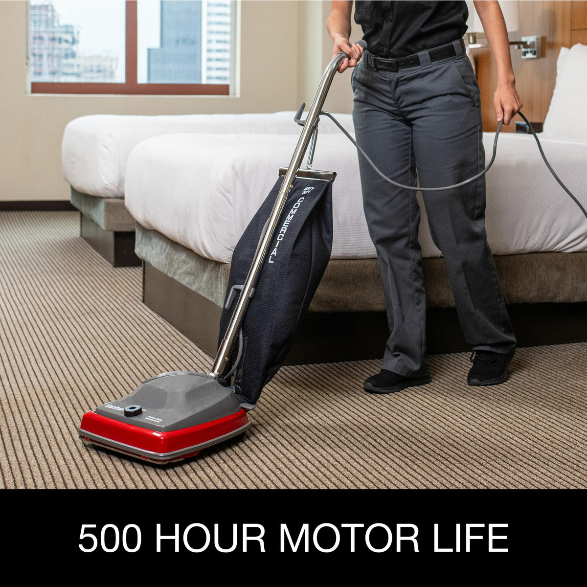 Commercial Bagged Upright Vacuum M8397