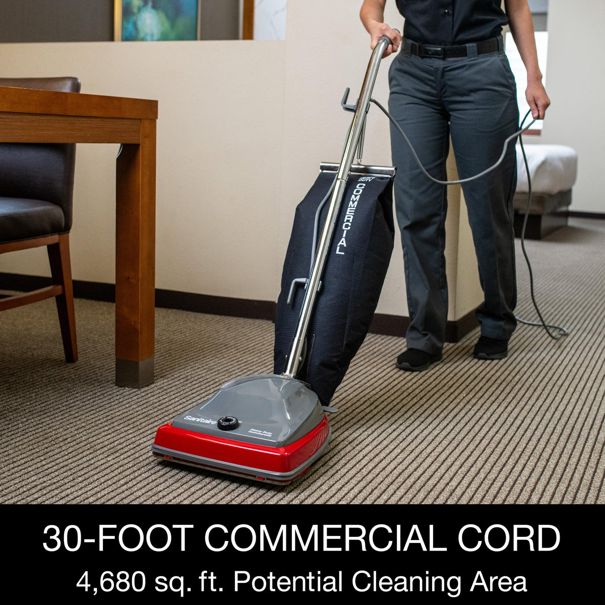 Commercial Bagged Upright Vacuum M8397