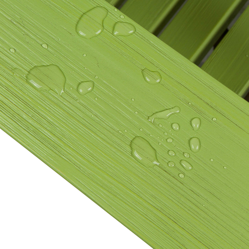 Lime Green Wooden Adirondack Chair X46717